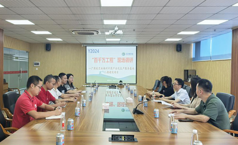 聚焦“百千万工程” 强化监督执纪丨采芝林药业纪委对梅州公司开展调研检查